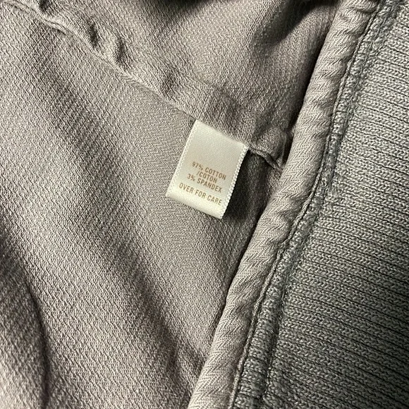 ABERCROMBIE AUTHENTIC VINTAGE GRAY COTTON BOMBER JUNIOR SIZE XL - Picture 9 of 10